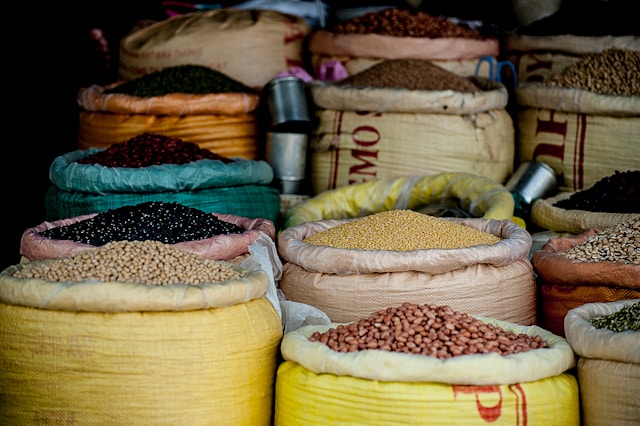 Legumes, nuts, and seeds